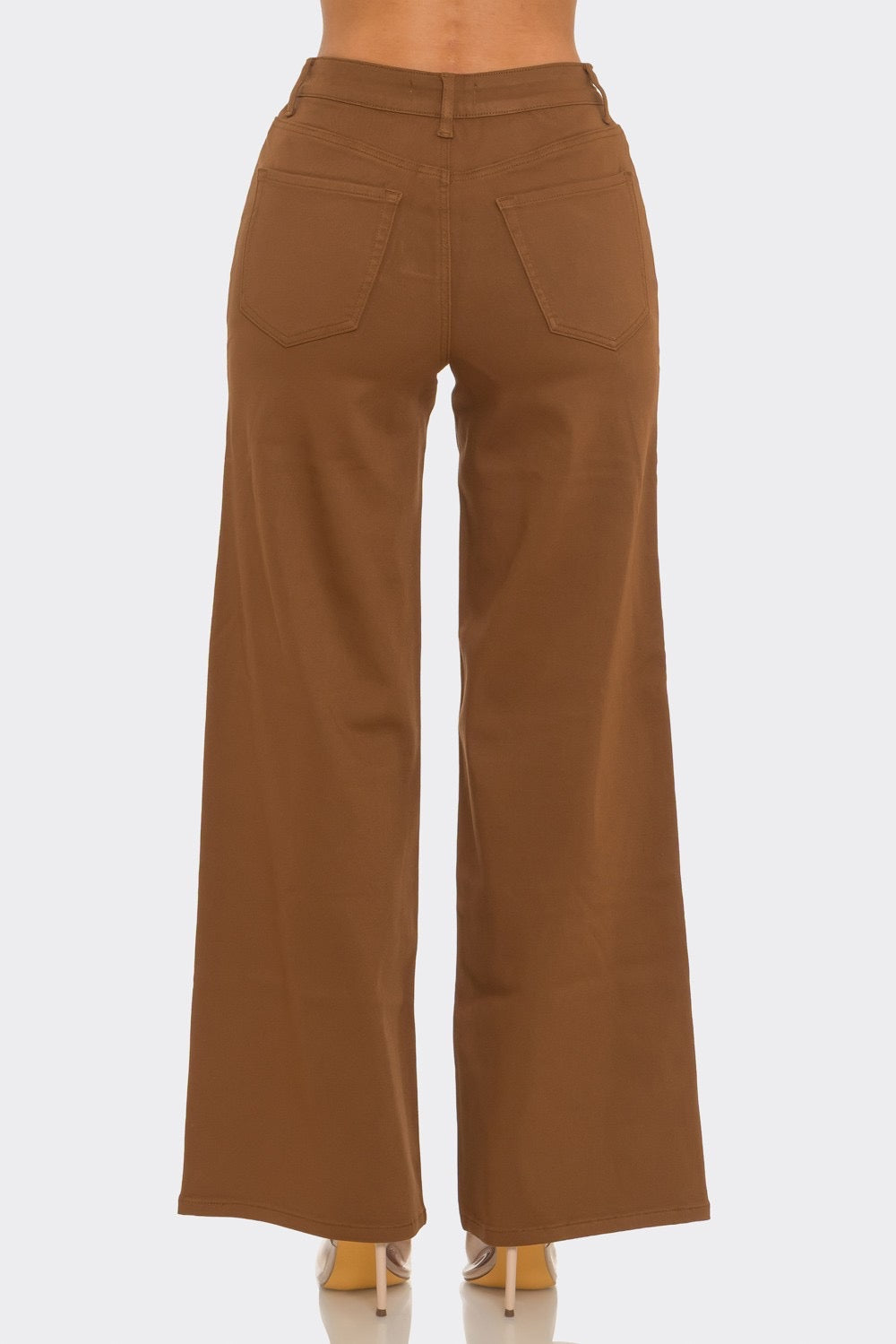 LA123 DENIM WIDE LEG JEANS