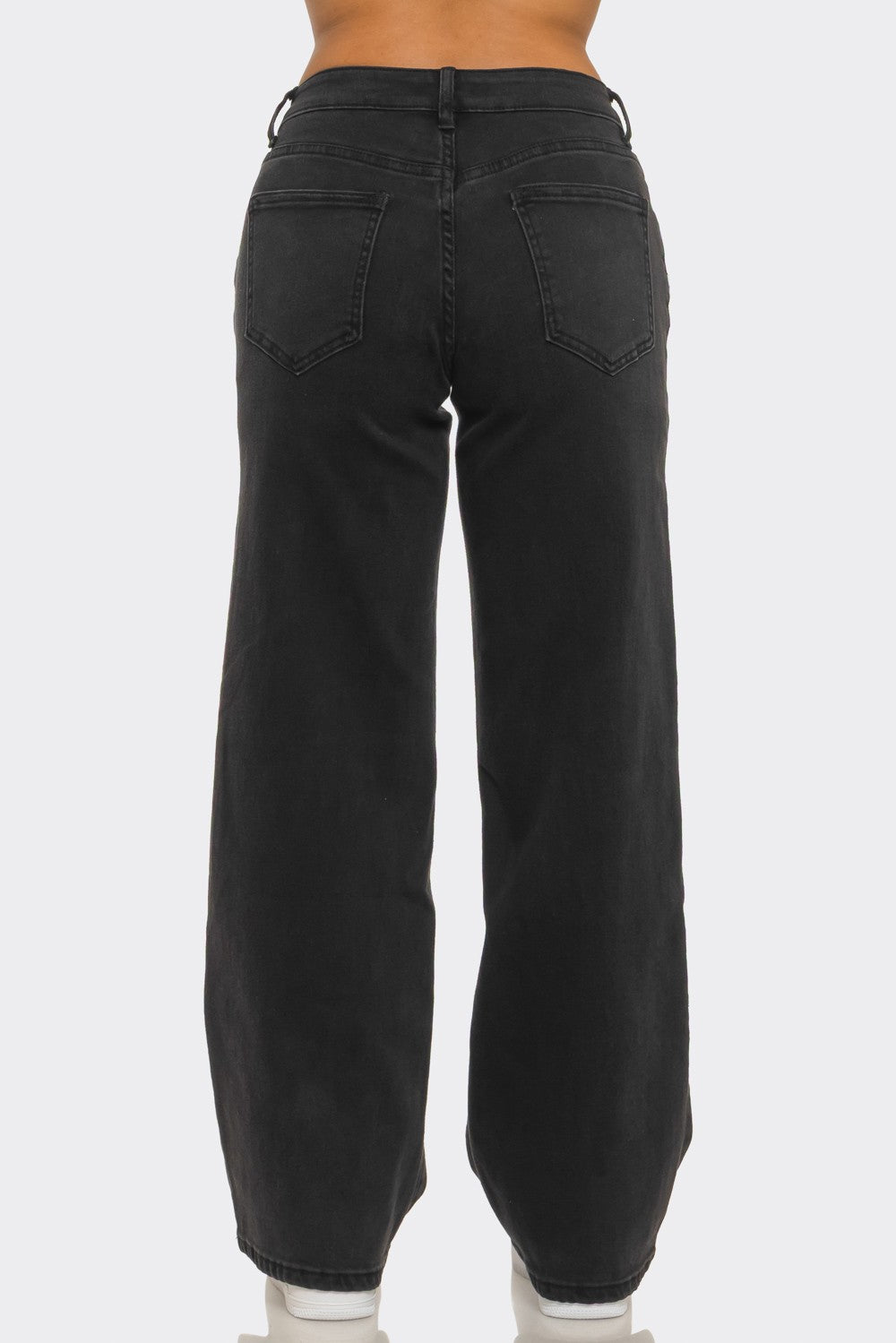 Low Rise Relaxed Wide Leg Jeans – 4 Colors