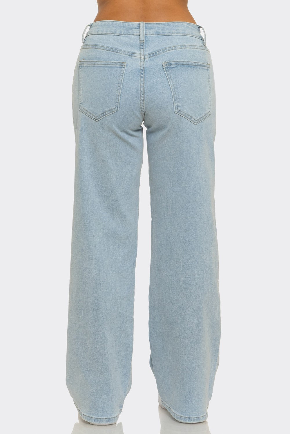 Low Rise Relaxed Wide Leg Jeans – 4 Colors