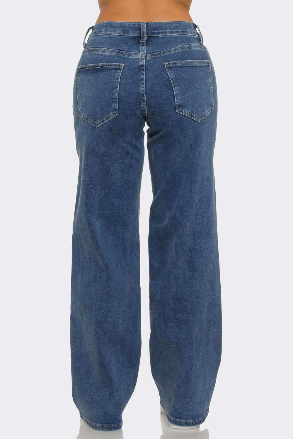 Low Rise Relaxed Wide Leg Jeans – 4 Colors